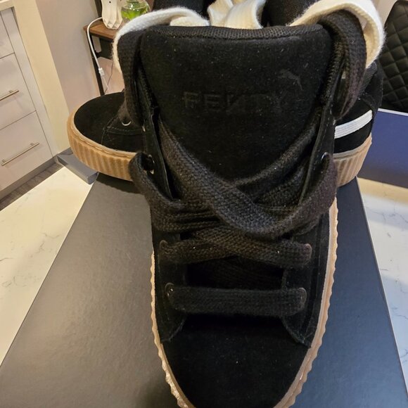 Puma x Rihanna Fenty Creeper Phatty - Black Women's Size 10 (399332-01) NEW READ - Picture 5 of 12